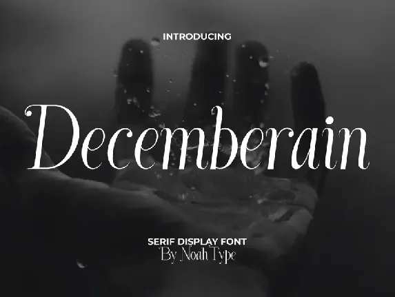 Decemberain Demo font