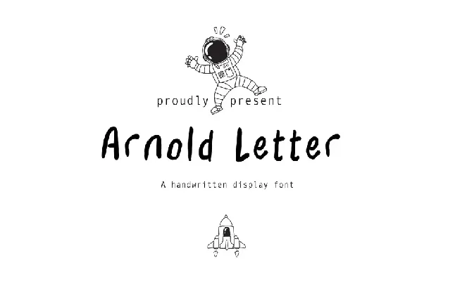 Arnold Letter- Demo font