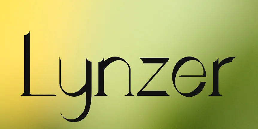 Lynzer font