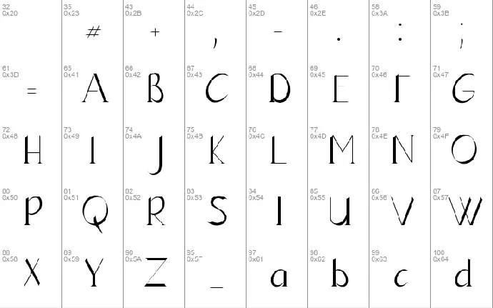 Lynzer font