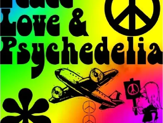 Psychedelia HM font