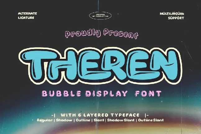 THEREN Trial font