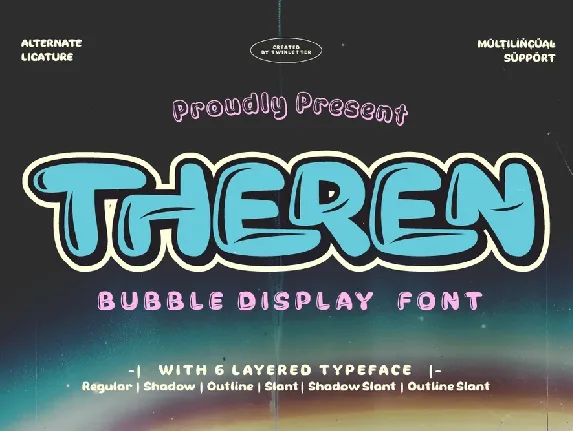 THEREN Trial font