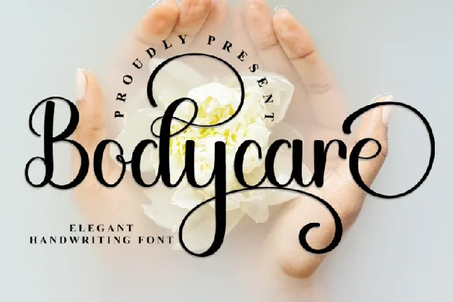 Bodycare font