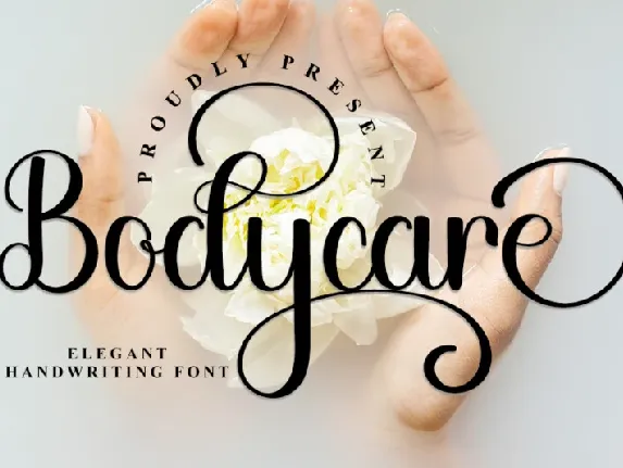 Bodycare font