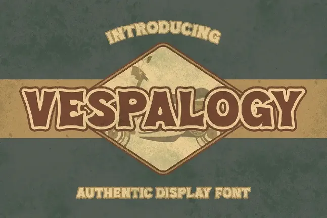 Vespalogy font