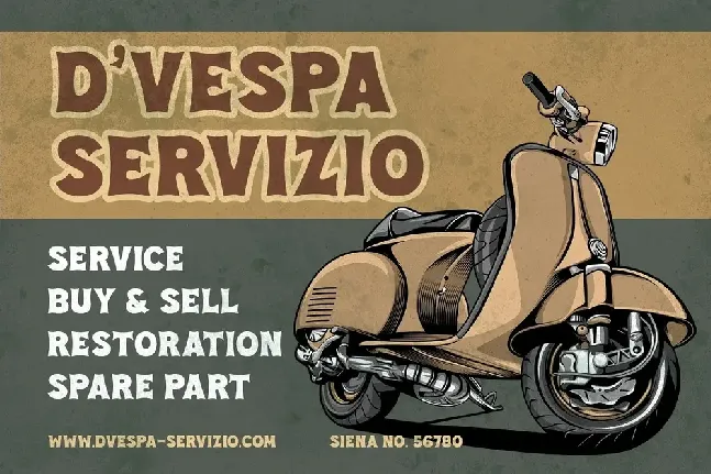 Vespalogy font