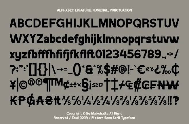 Banita font