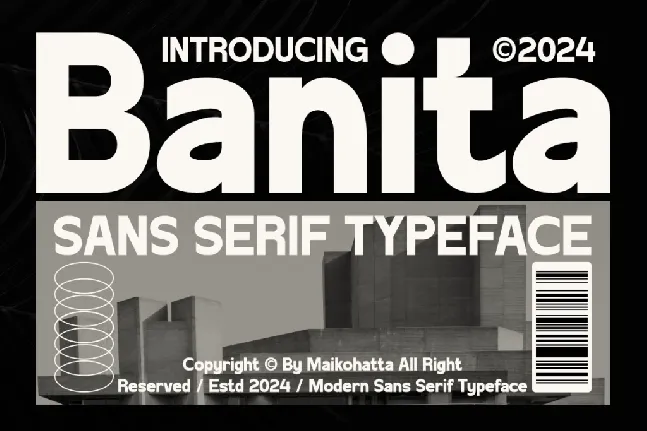 Banita font