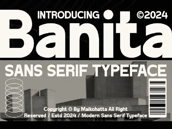 Banita font