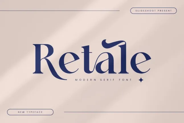 Retale font