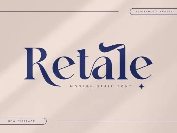 Retale font