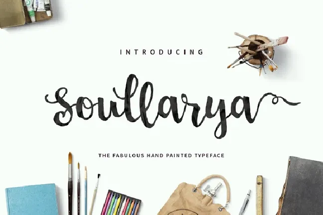 Soullarya Script Free font