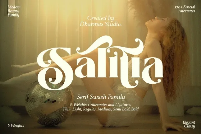 Salitia DEMO font