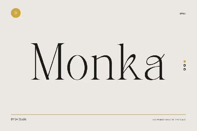 Monka font