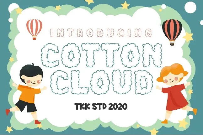 Cotton Cloud font