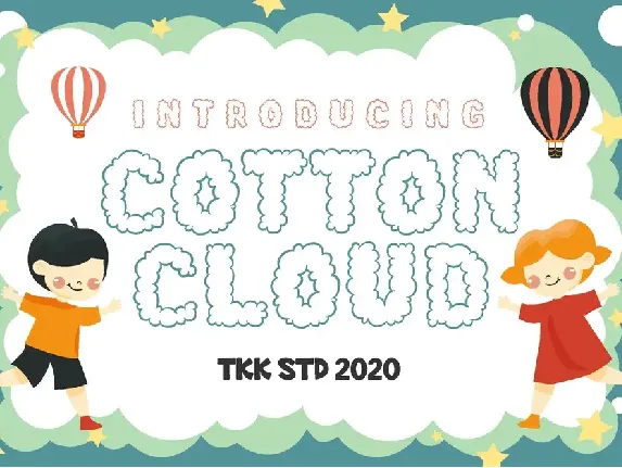 Cotton Cloud font