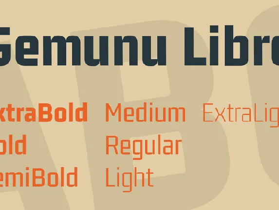 Gemunu Libre font