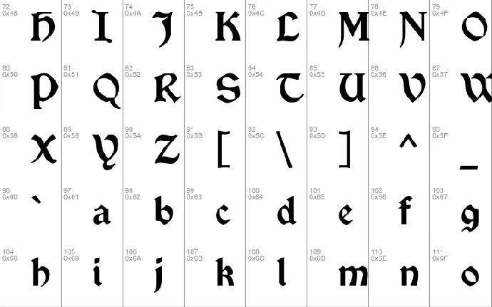 Vinque font