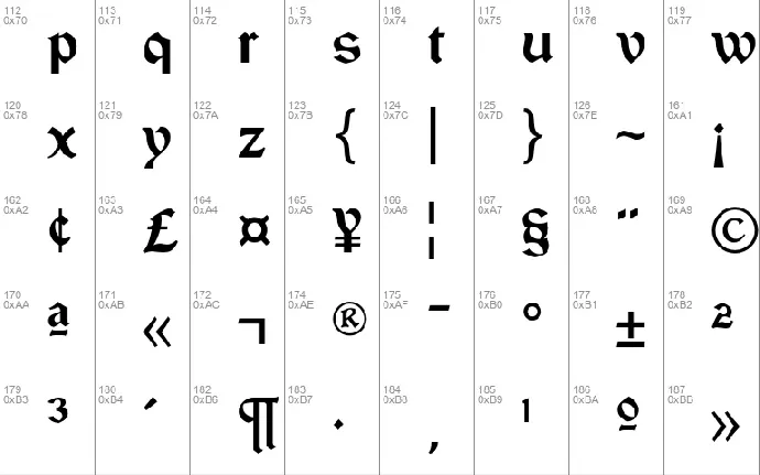 Vinque font