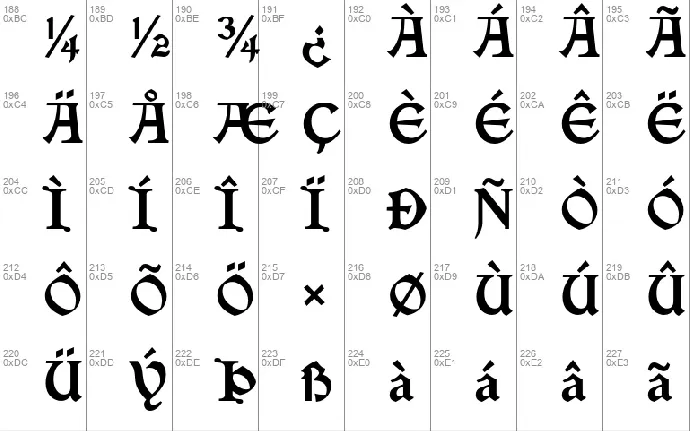 Vinque font