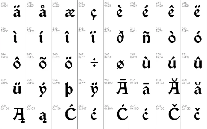 Vinque font