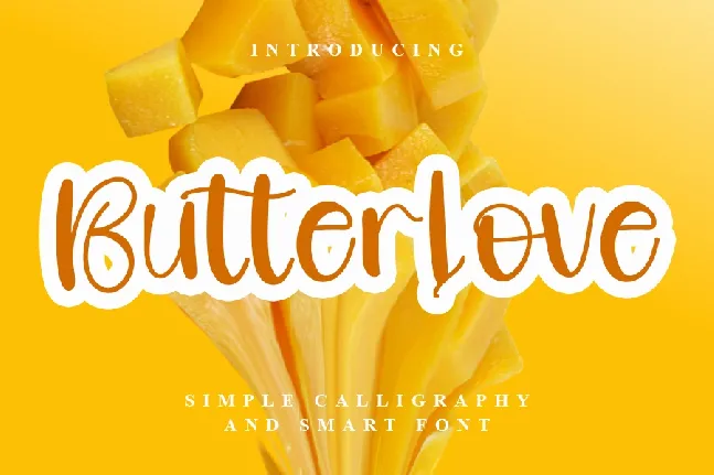 Butterlove font