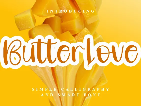 Butterlove font