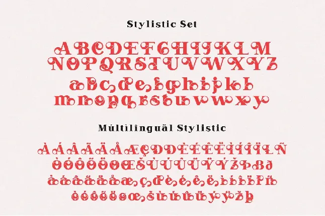 Besthia Display Duo font