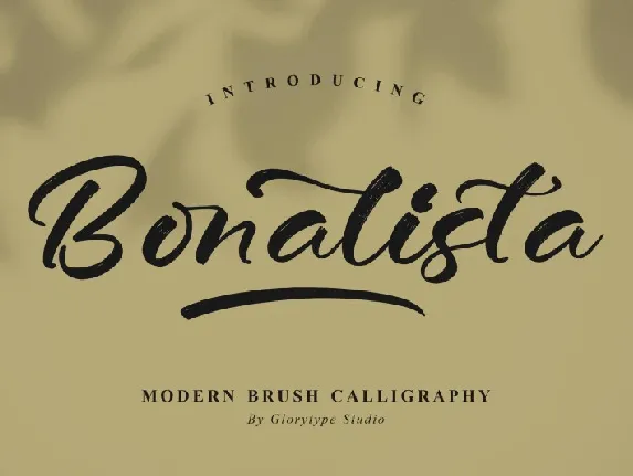 Bonalista font