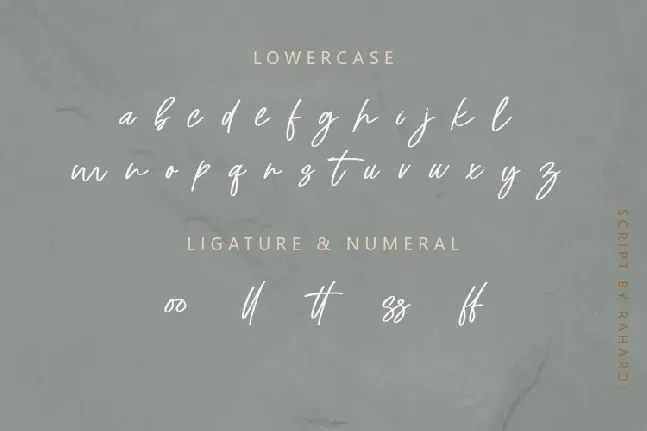 Andline font