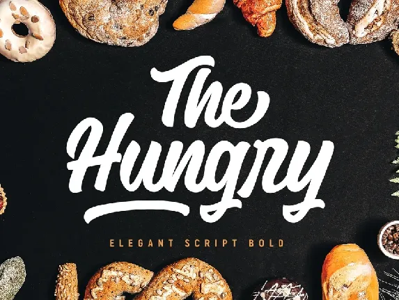 The Hungry font