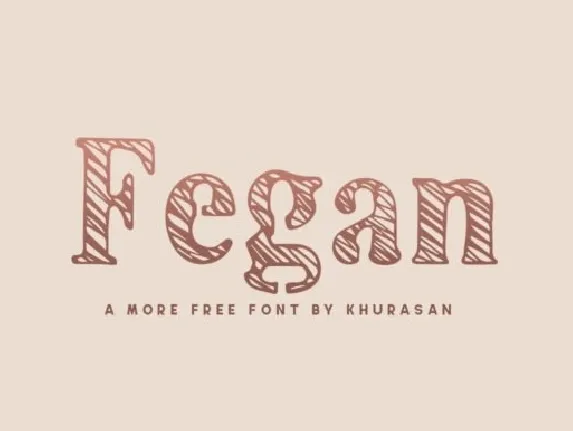 Fegan font