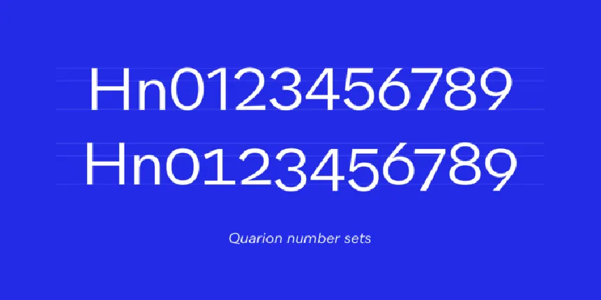 Quarion Family font