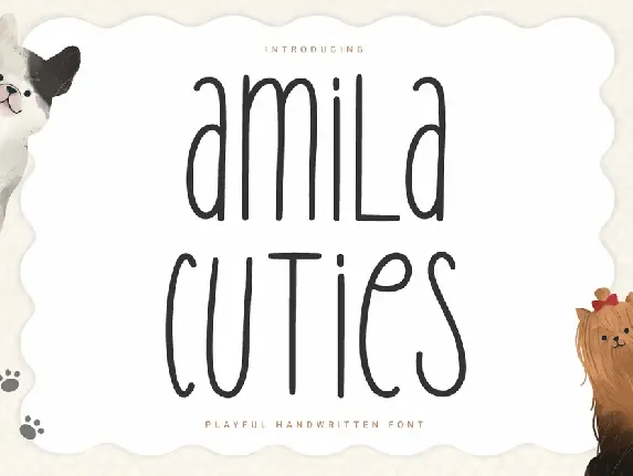 Amila Cuties font