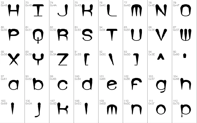 Larkspur BRK font