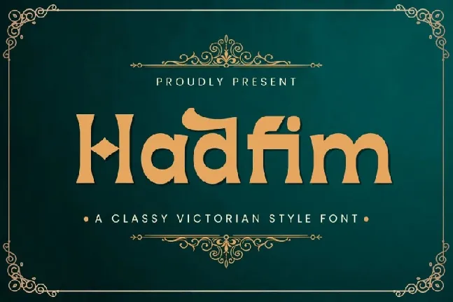 Hadfim Serif font