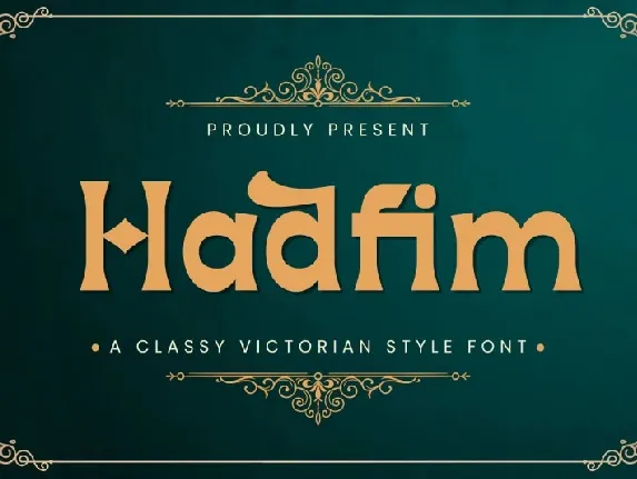 Hadfim Serif font