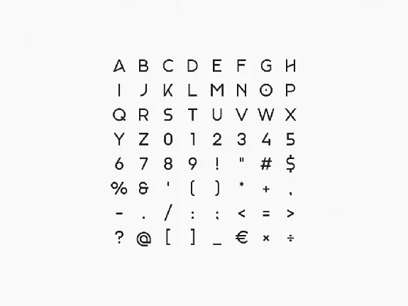 Monad Typeface font