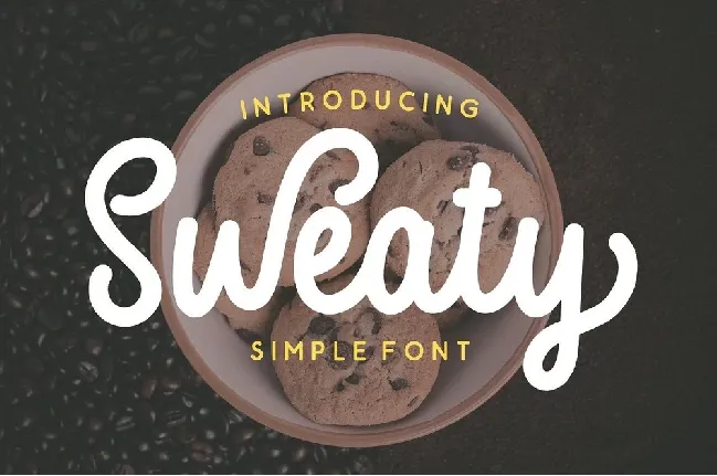 Sweaty Script Free font