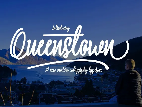 Queenstown font