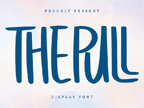 Thepull - Personal Use font