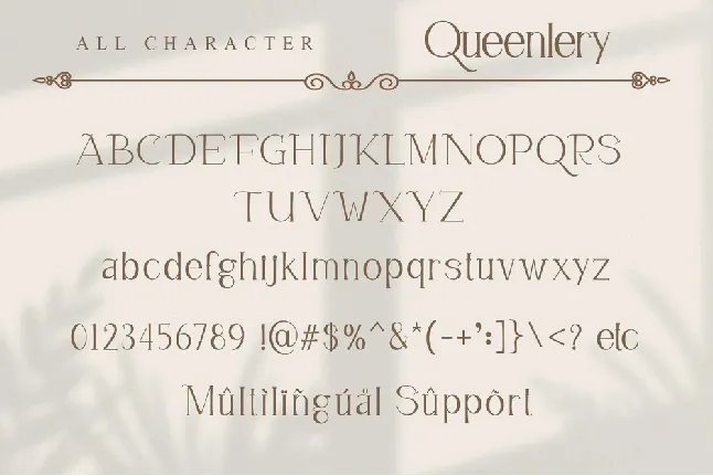 Queenlery font