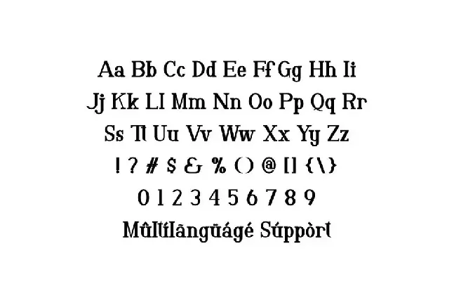 Vergas Demo font