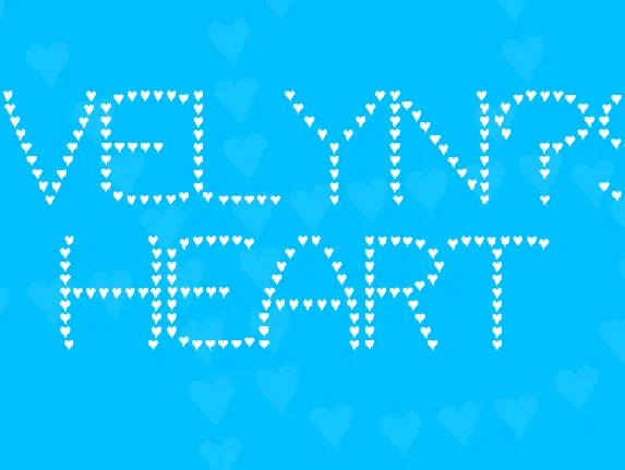 Evelyn's Heart font