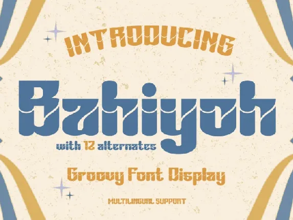 Bahiyoh font