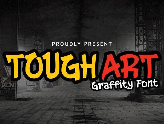 Tough Art font