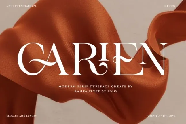 Carien font