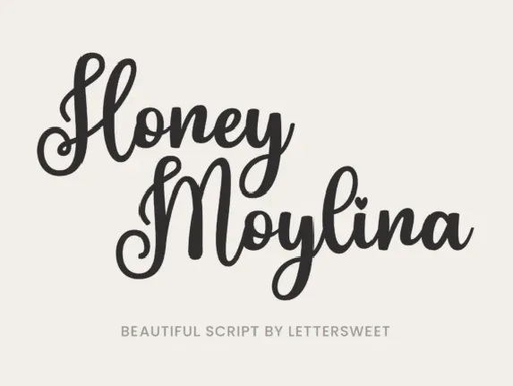 Honey Moylina font