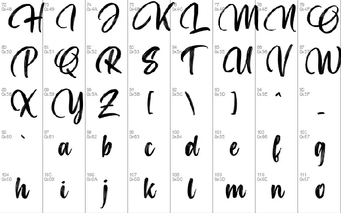 Hallart font